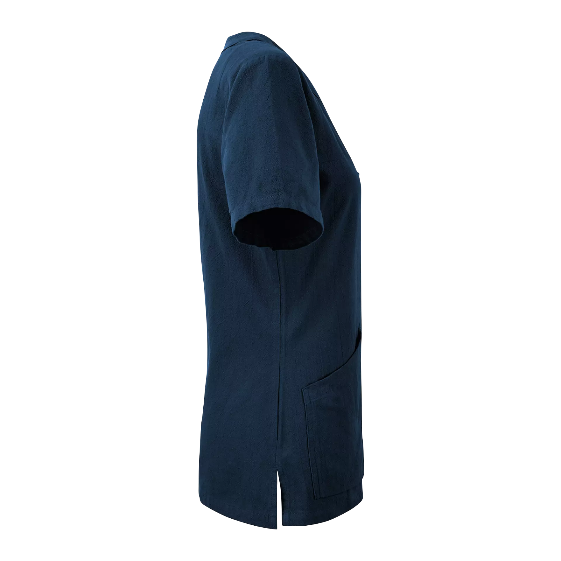 South West 1000426403, Carin Arbeitsbluse Kurzarm, Marine, image 3