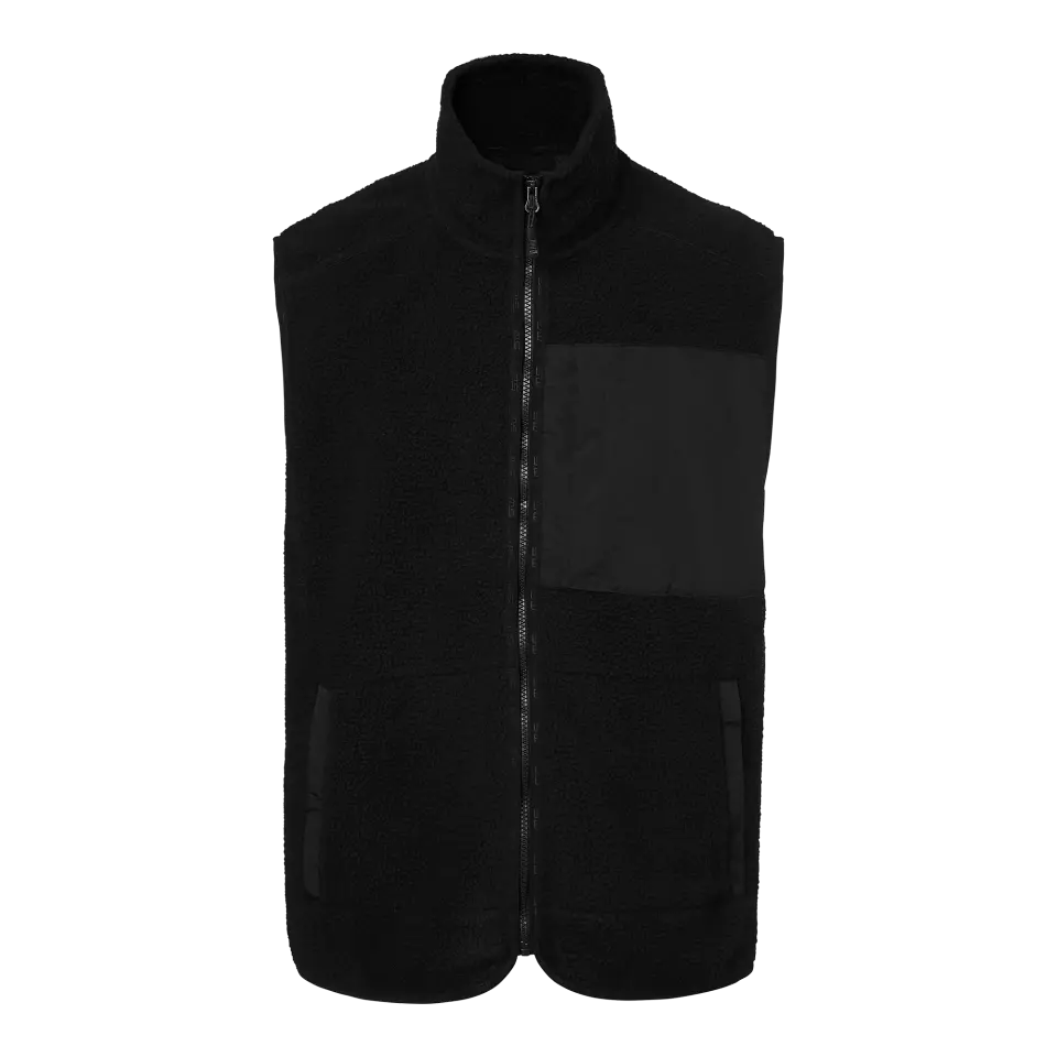 South West 1000334001, Seth Fleece Vest, Black, image 1, gallery thumbnail