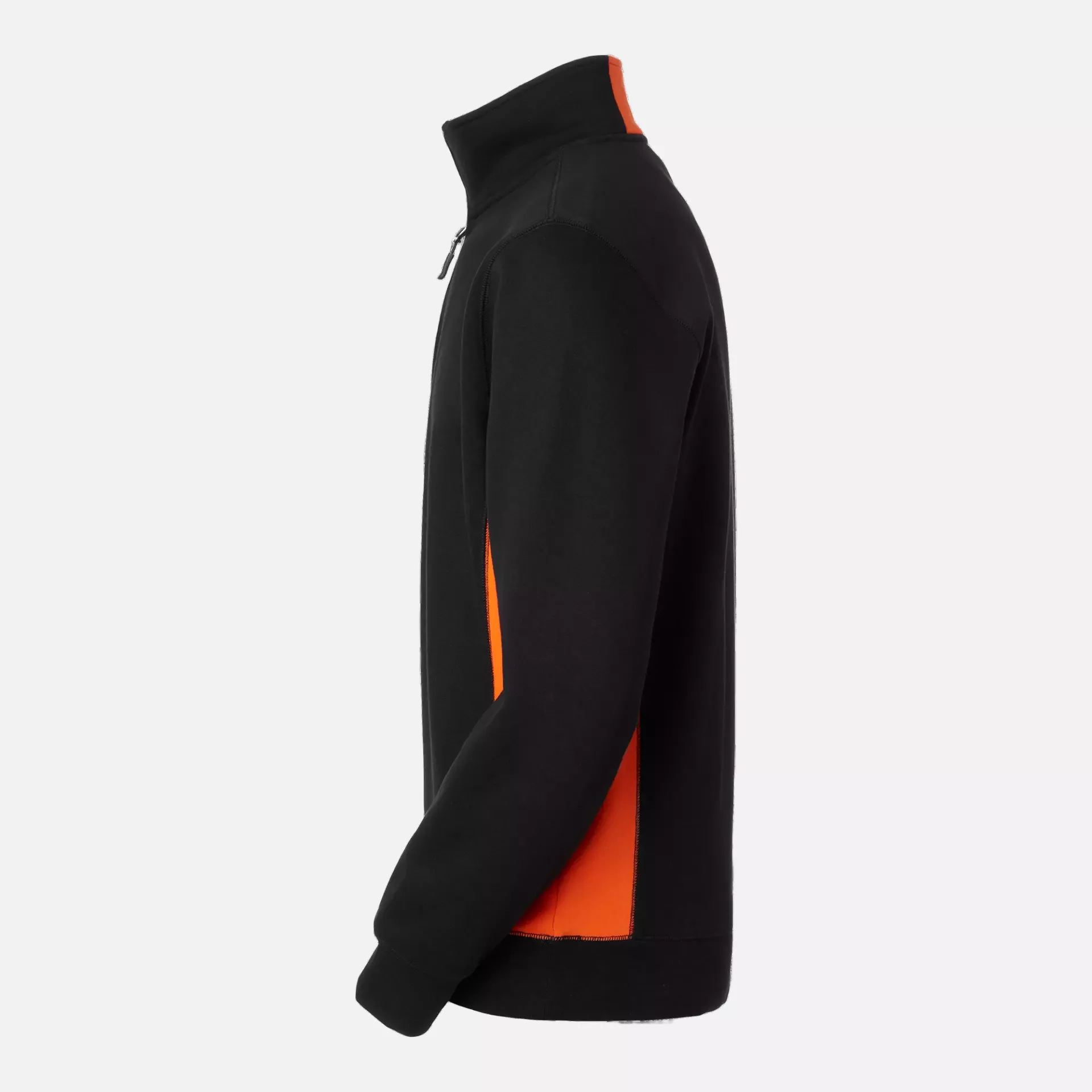 South West 1000230916, Webber Sweat Jacket, Black/Orange, image 4