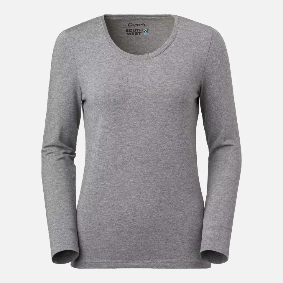 South West 1000199037, Lily T-shirt, Grey Melange, image 1, gallery thumbnail