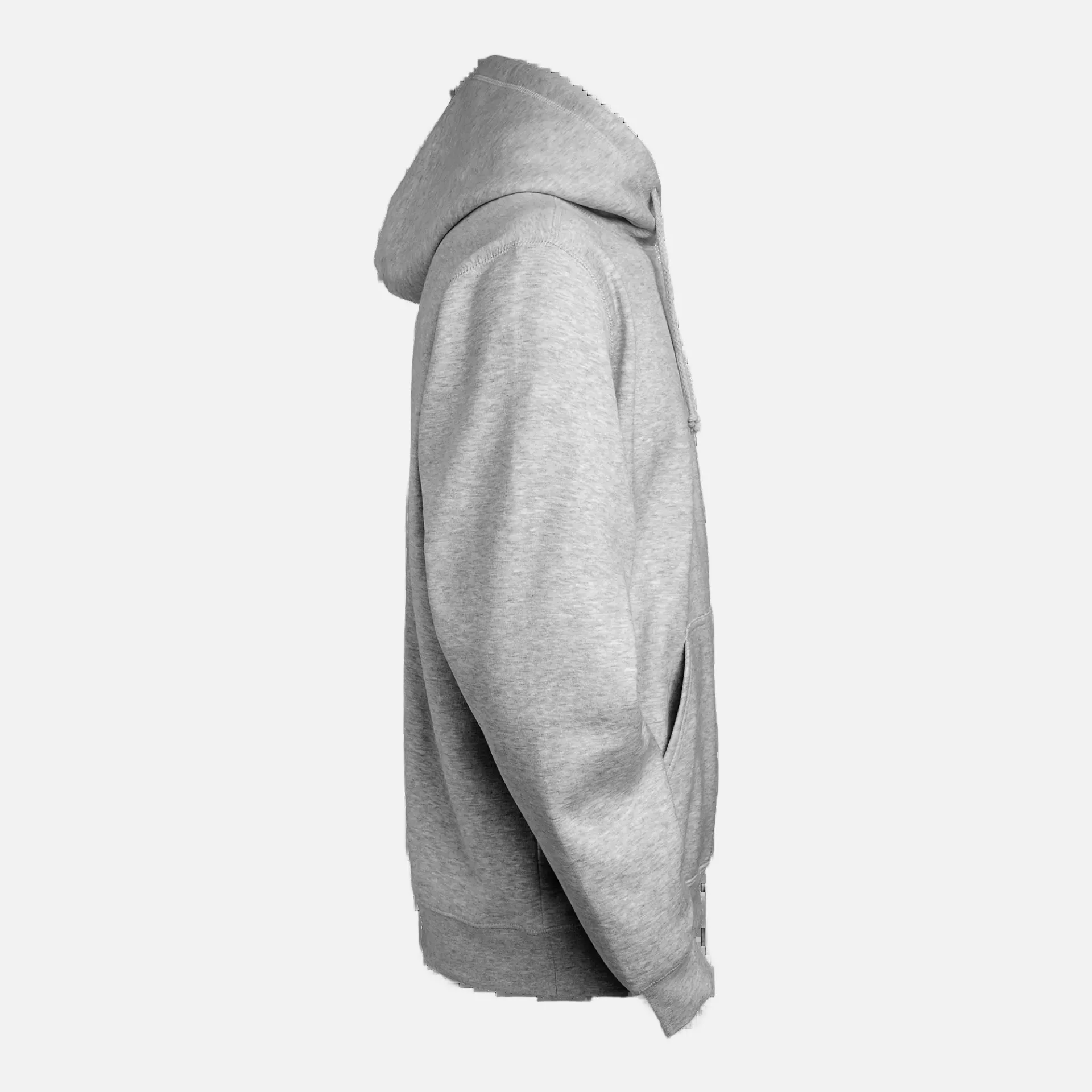 South West 1000219041, Taber Hooded Sweatshirt, Grey Melange, image 3