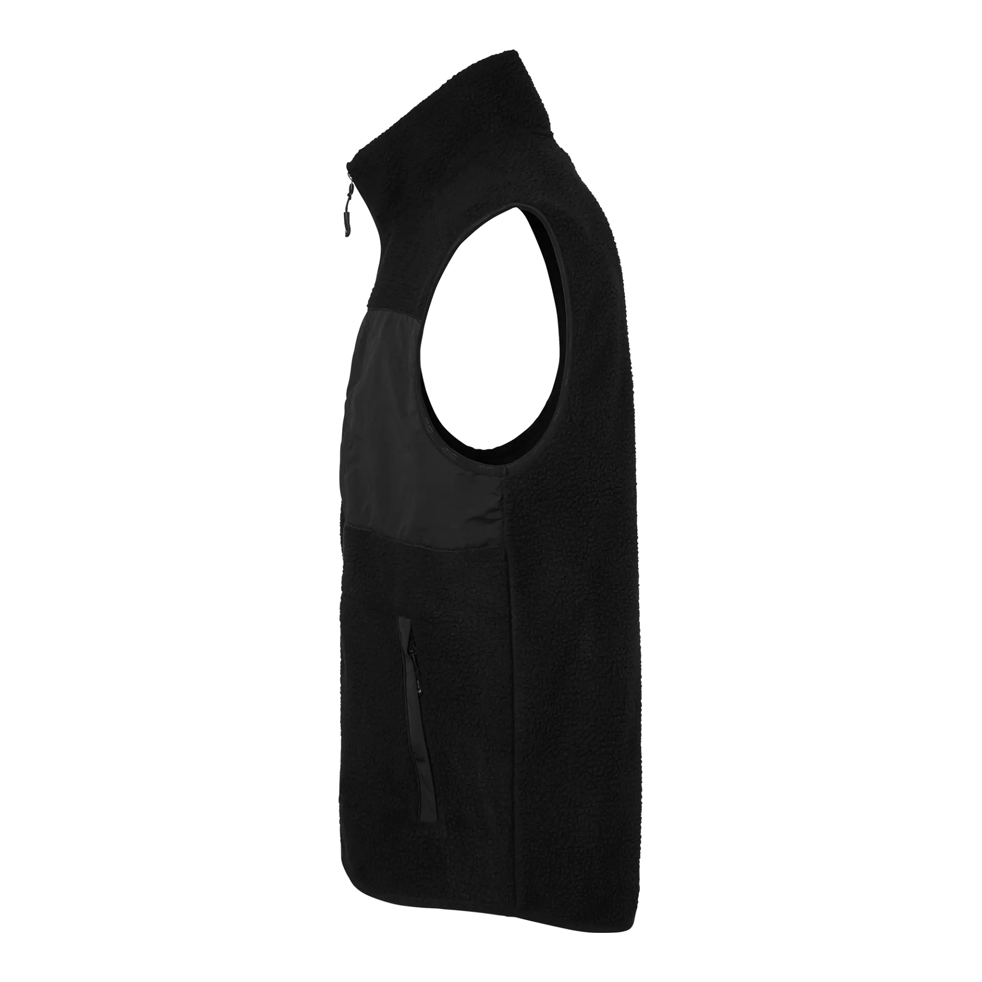 South West 1000334001, Seth Fleece Vest, Black, image 4