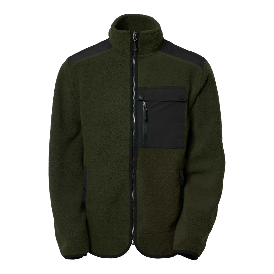 South West 1000332303, Paul Fleece Jacket, Dark Olive, image 1, gallery thumbnail