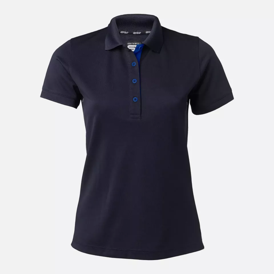 South West 1000325403, Sandy Polo Shirt, Navy, image 1, gallery thumbnail