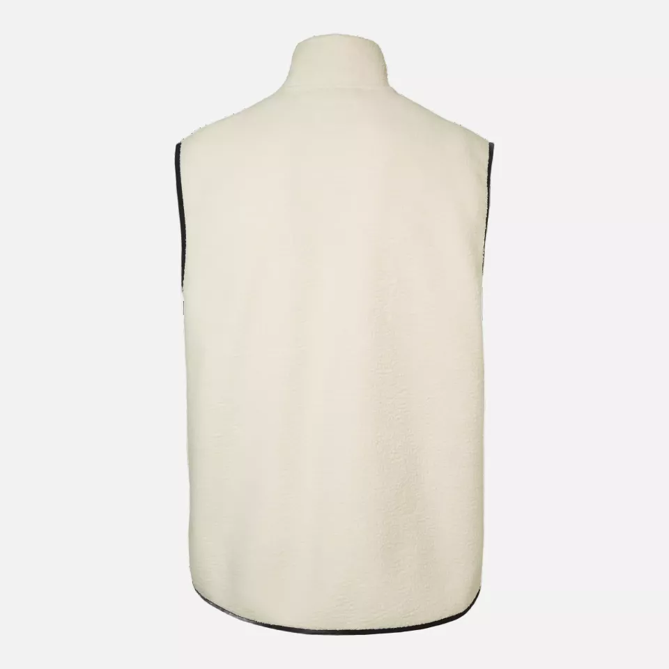 South West 1000334102, Seth Fleece Vest, Off White, image 2, gallery thumbnail