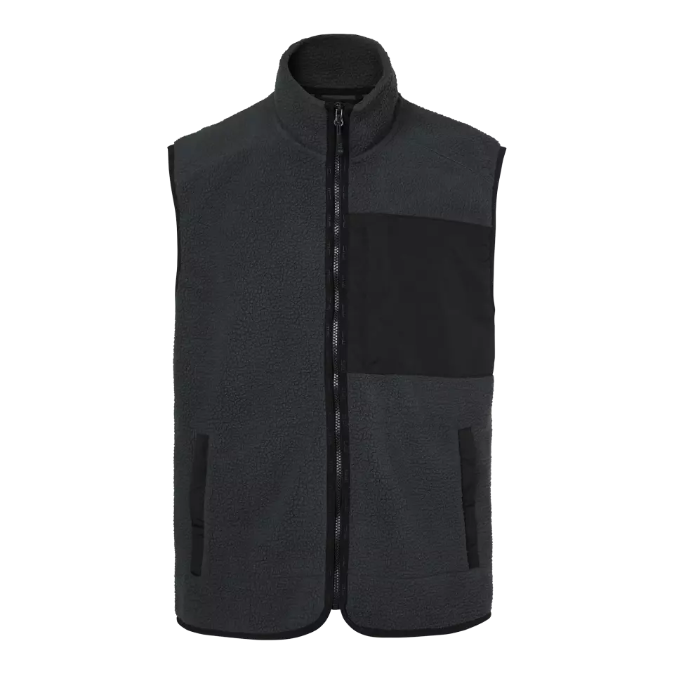 South West 1000334021, Seth Fleece Vest, Dark Grey