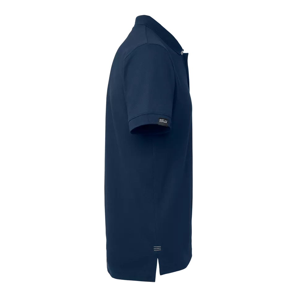 South West 1000213954, Weston Men's Polo Shirt, Navy/Grey, image 3, gallery thumbnail