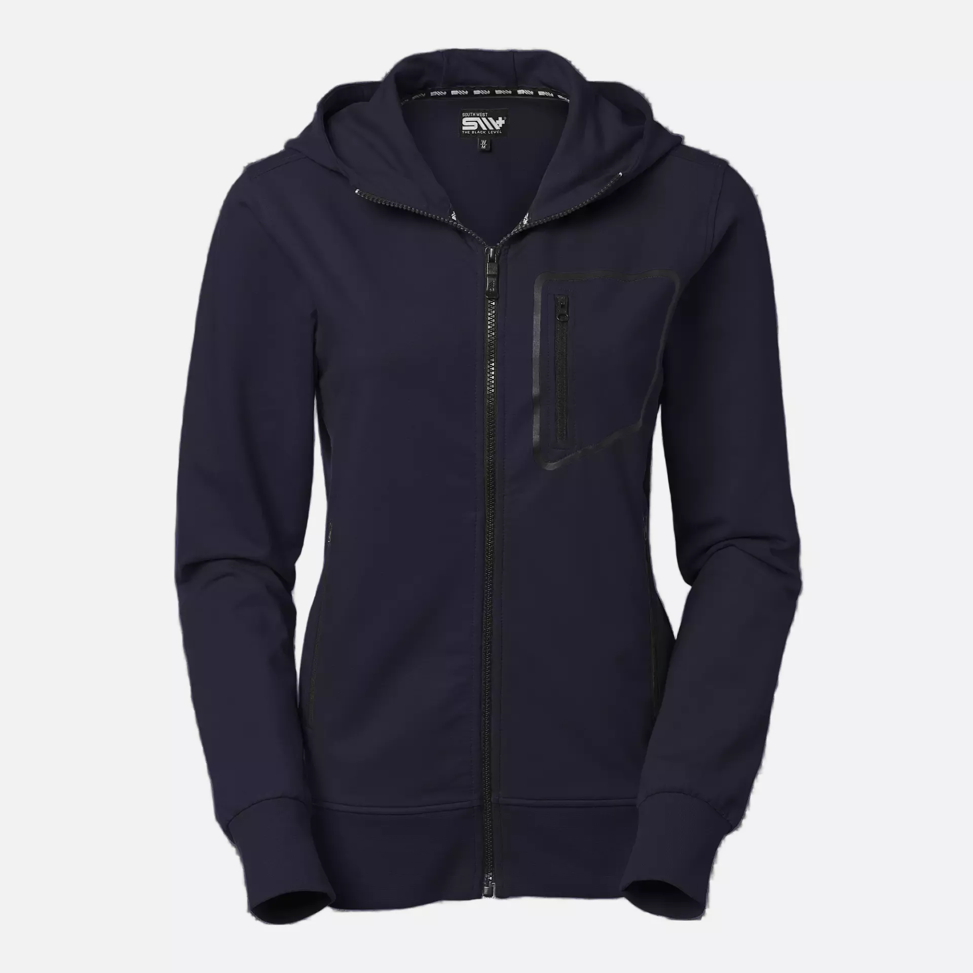 South West 1000238403, Mia Damen Sweatjacke, Marineblau, image 1