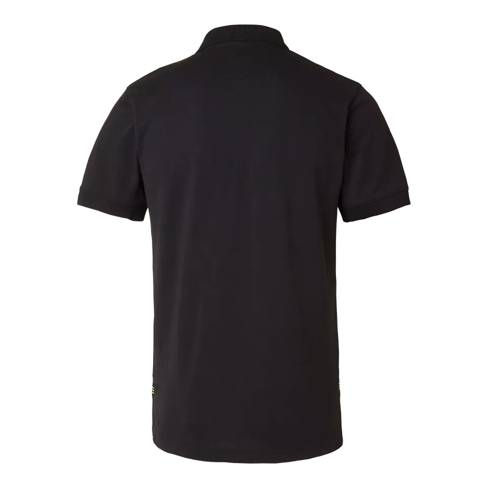 South West 1000213912, Weston Herren-Poloshirt, Schwarz/Gelb, image 2, gallery thumbnail
