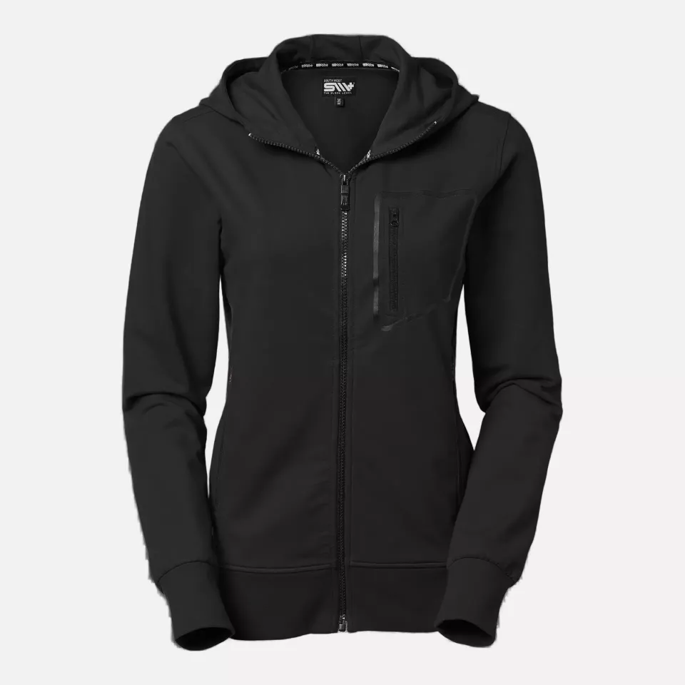 South West 1000238001, Mia Women's Sweat Jacket, Black, image 1, gallery thumbnail