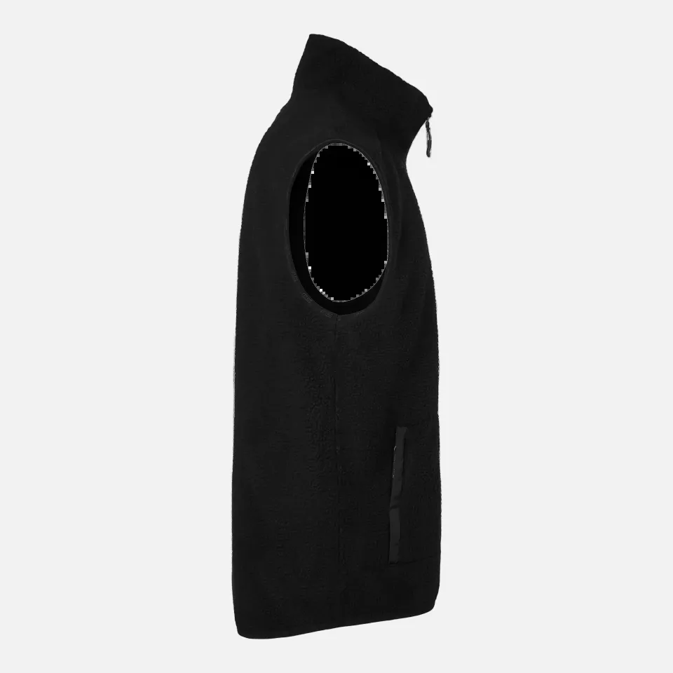 South West 1000334001, Seth Fleece Vest, Black, image 3, gallery thumbnail