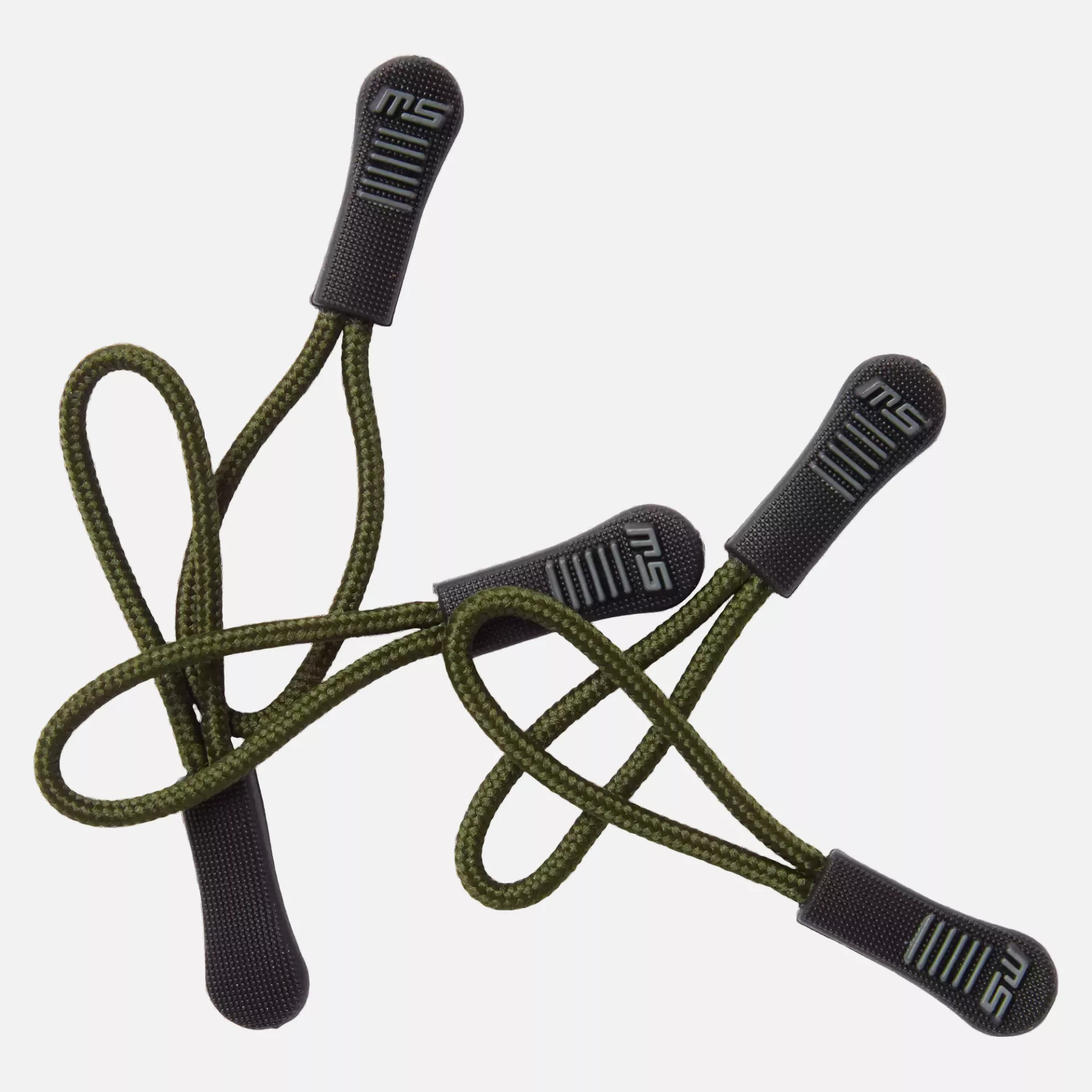 South West 1000954305, Zip Puller 5-Pack, Olive, image 1