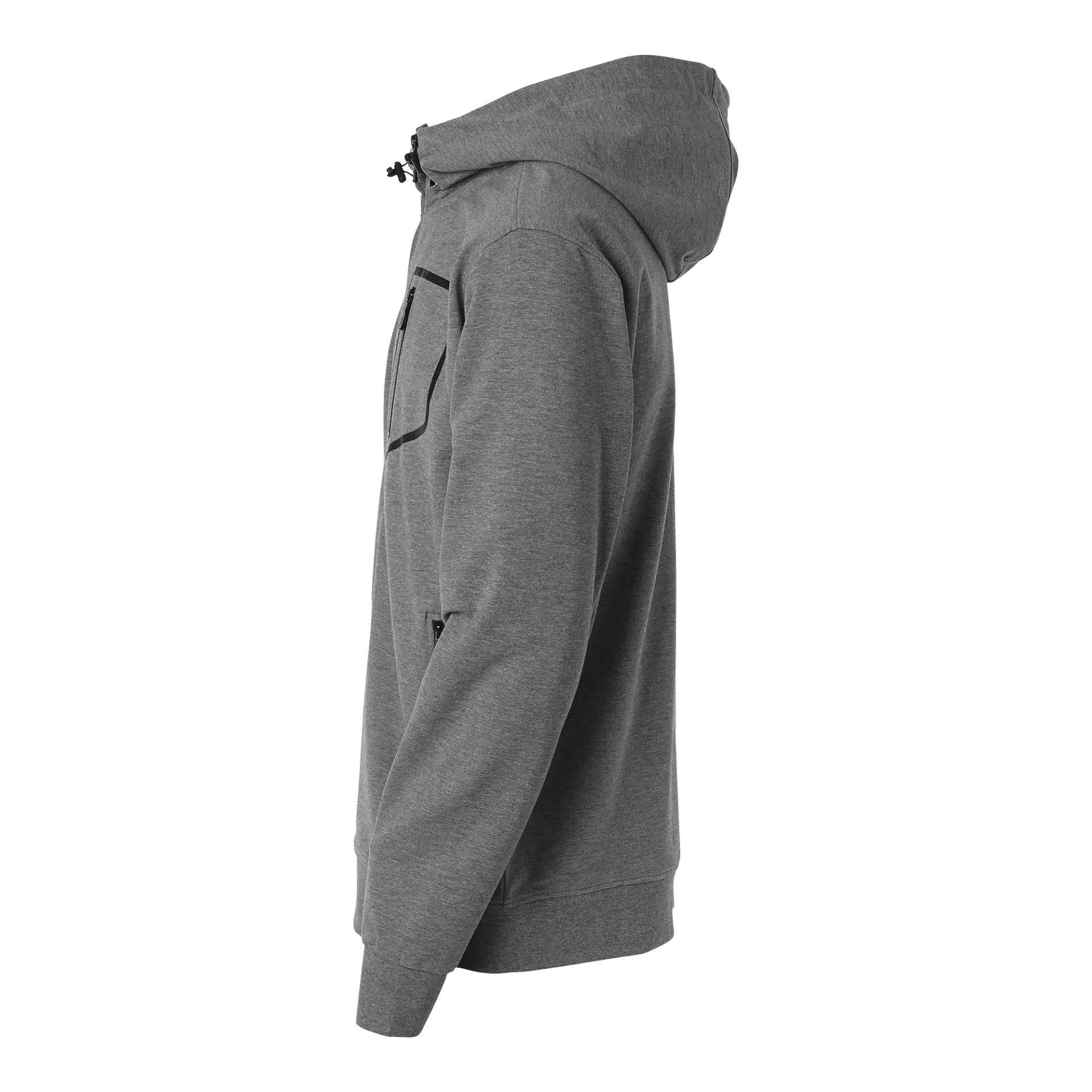 South West 1000237041, Madison Sweatjacke, Grau Melange, image 4