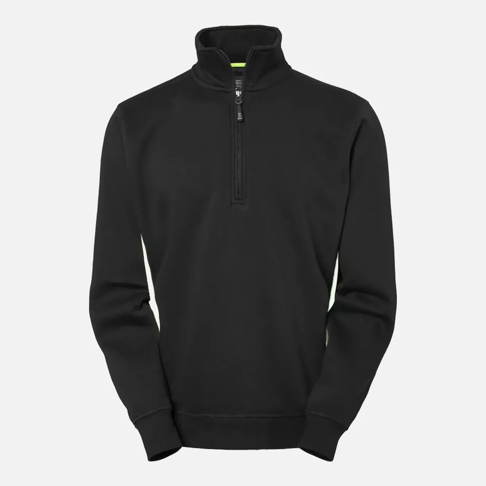 South West 1000230912, Webber Sweat Jacket, Black/Yellow, image 1, gallery thumbnail