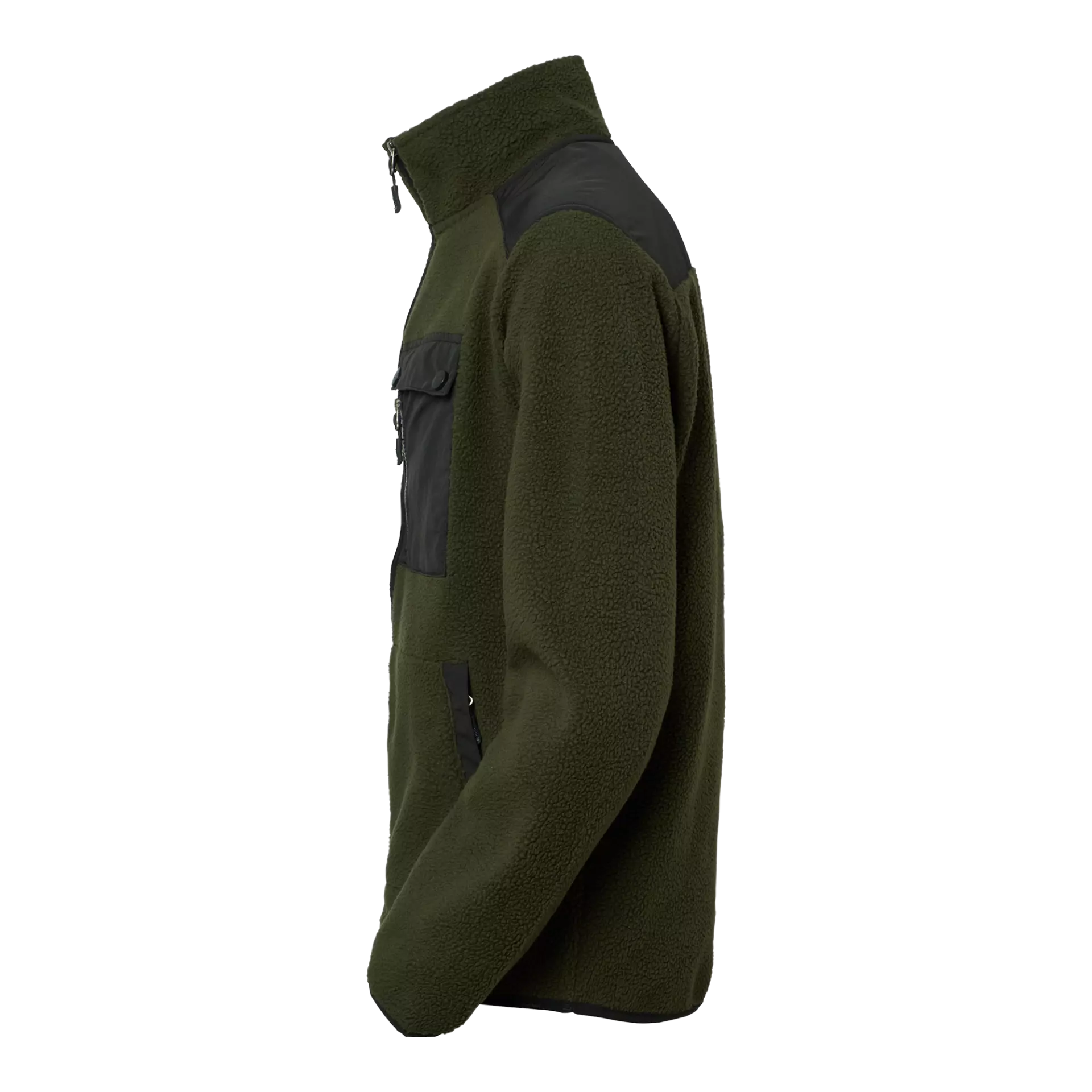 South West 1000332303, Paul Fleece Jacket, Dark Olive, image 4