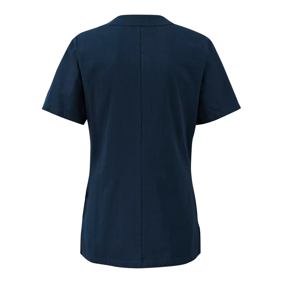 South West 1000426403, Carin Arbeitsbluse Kurzarm, Marine, image 2, gallery thumbnail