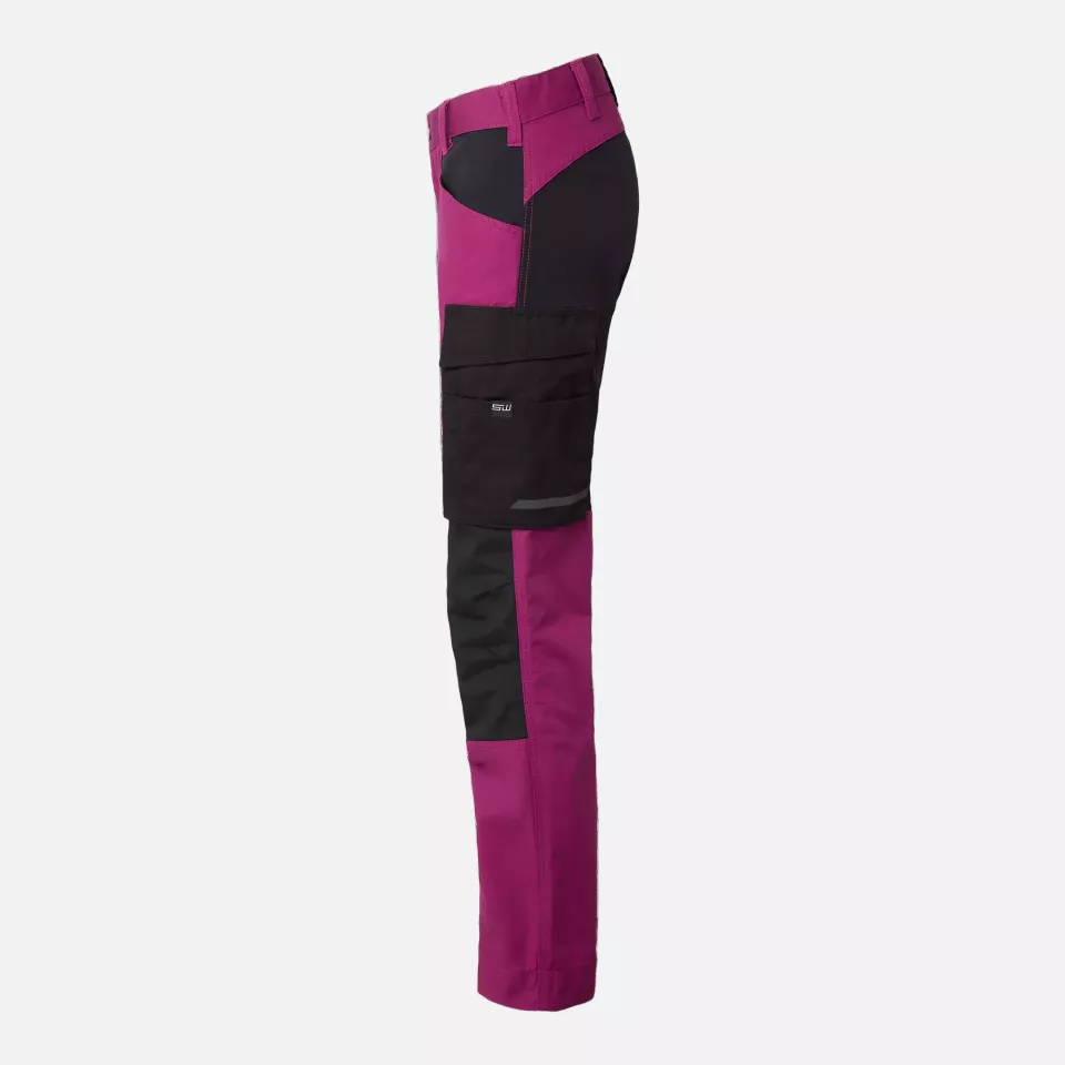 South West 1000382651, Cora Leisure Trousers, Dark Cerise, image 4, gallery thumbnail