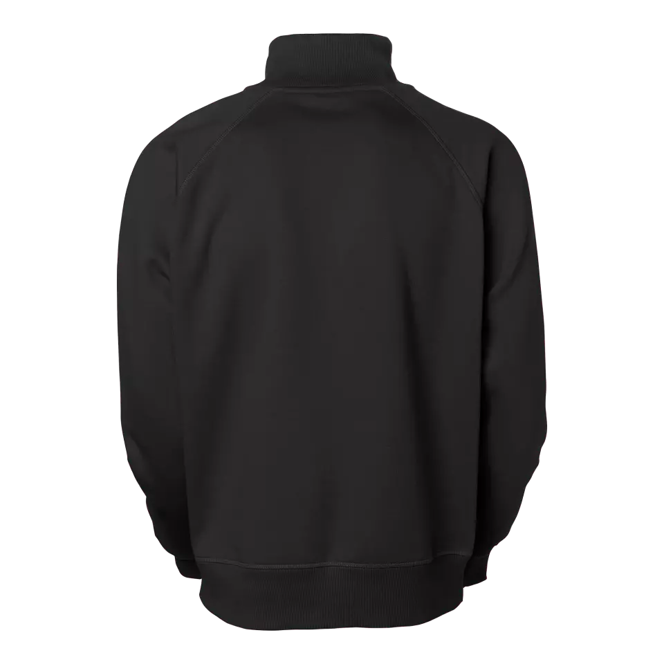 South West 1000227001, Denver Work Sweatshirt Full-Zip, Black, image 2, gallery thumbnail