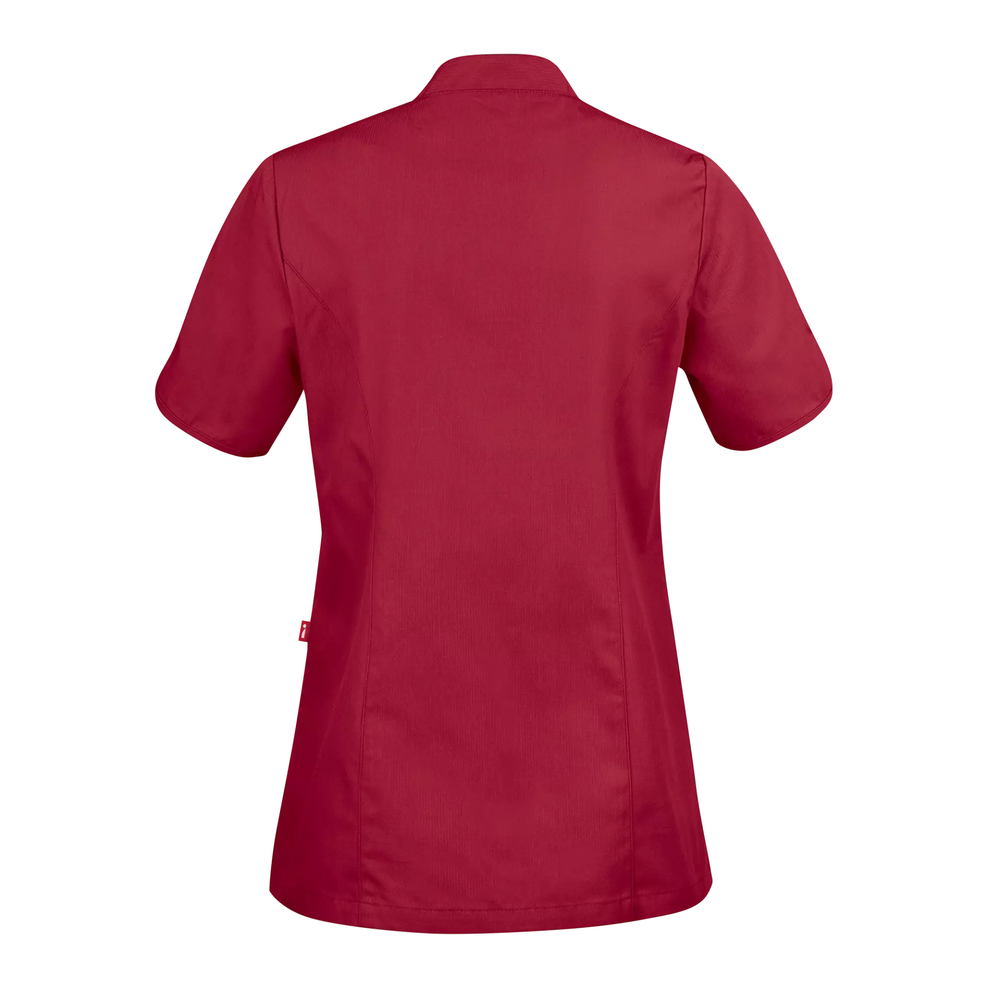 South West 1000413604, Aila Arbeitsbluse Kurzarm, Dunkelrot, image 2