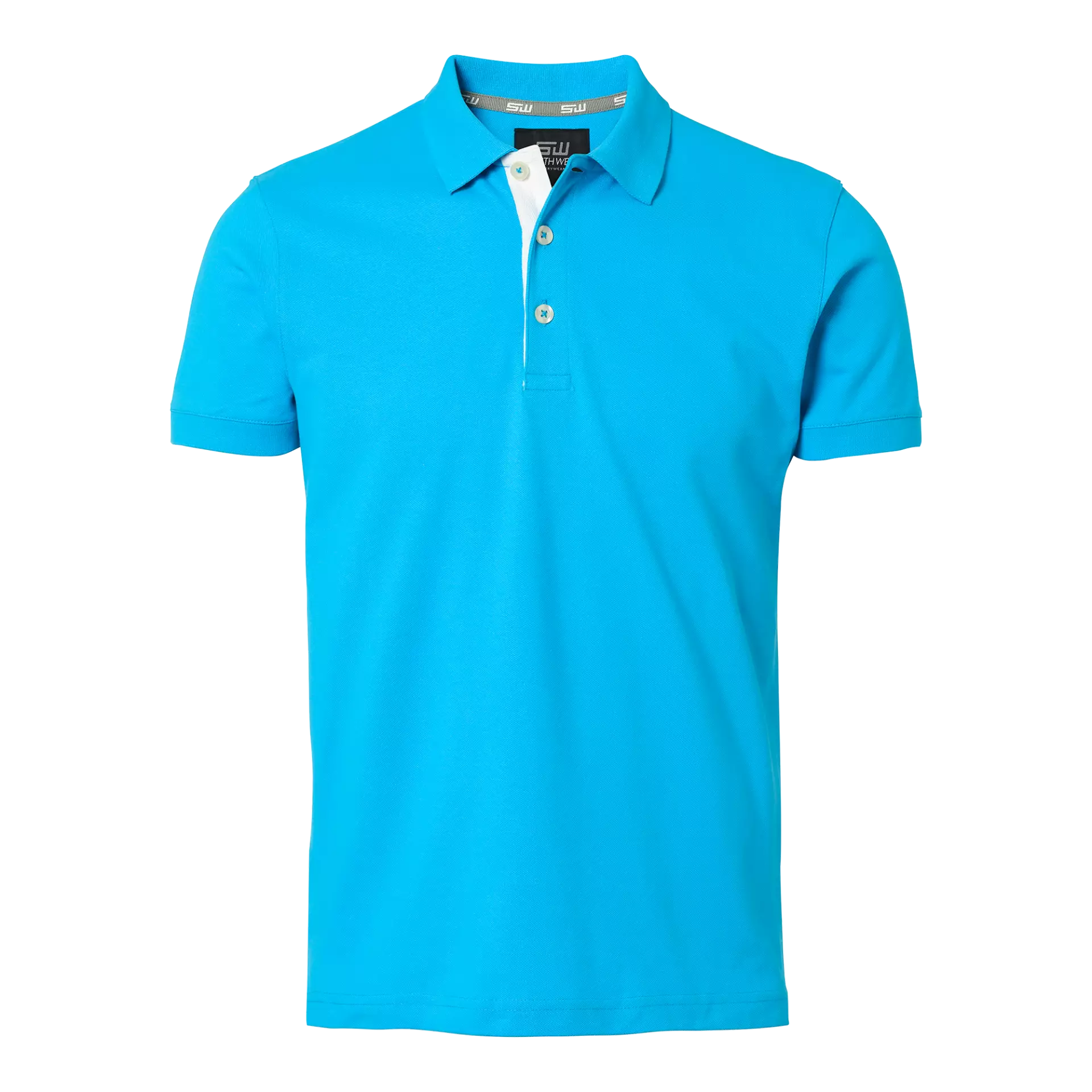 South West 1000207424, Morris Poloshirt, Aqua, image 1