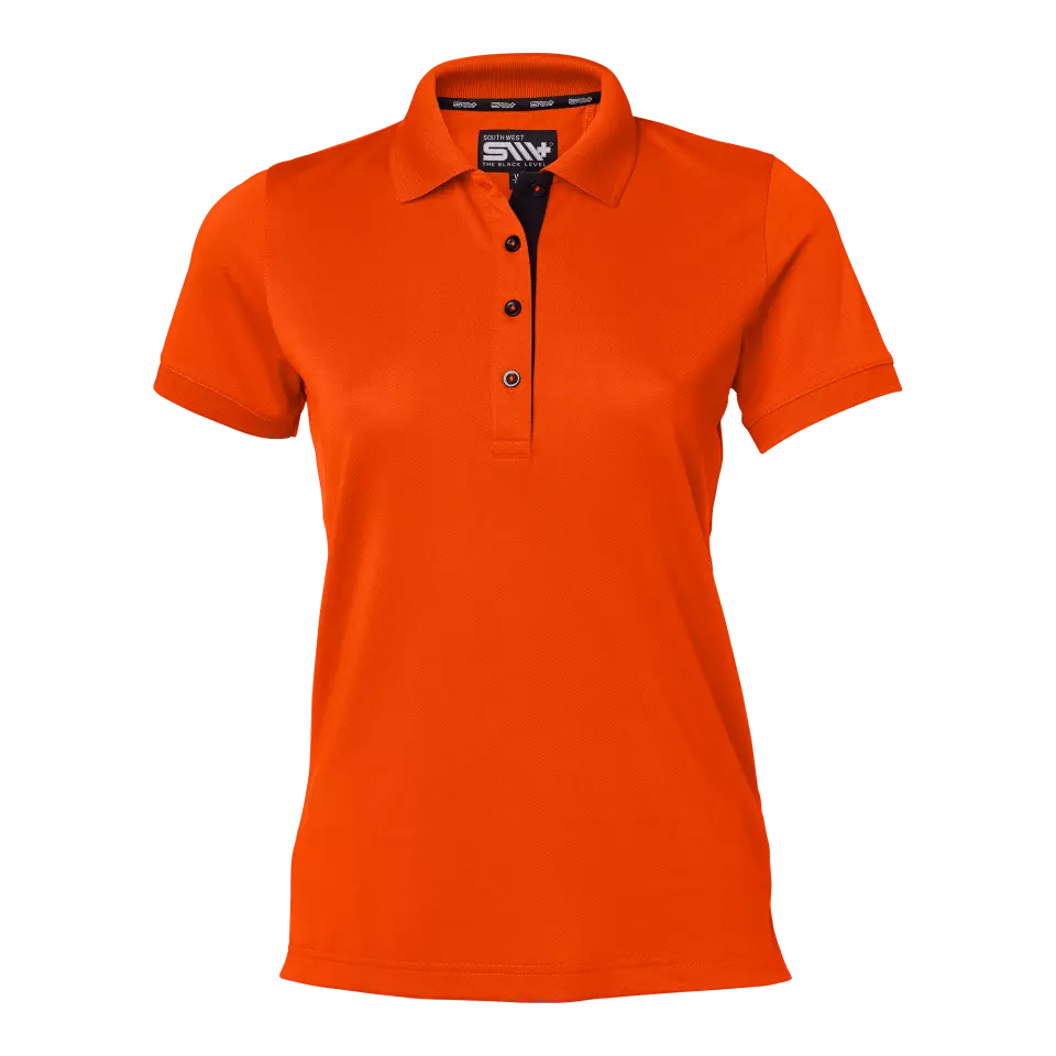 South West 1000325802, Sandy Polo Shirt, Spicy Orange