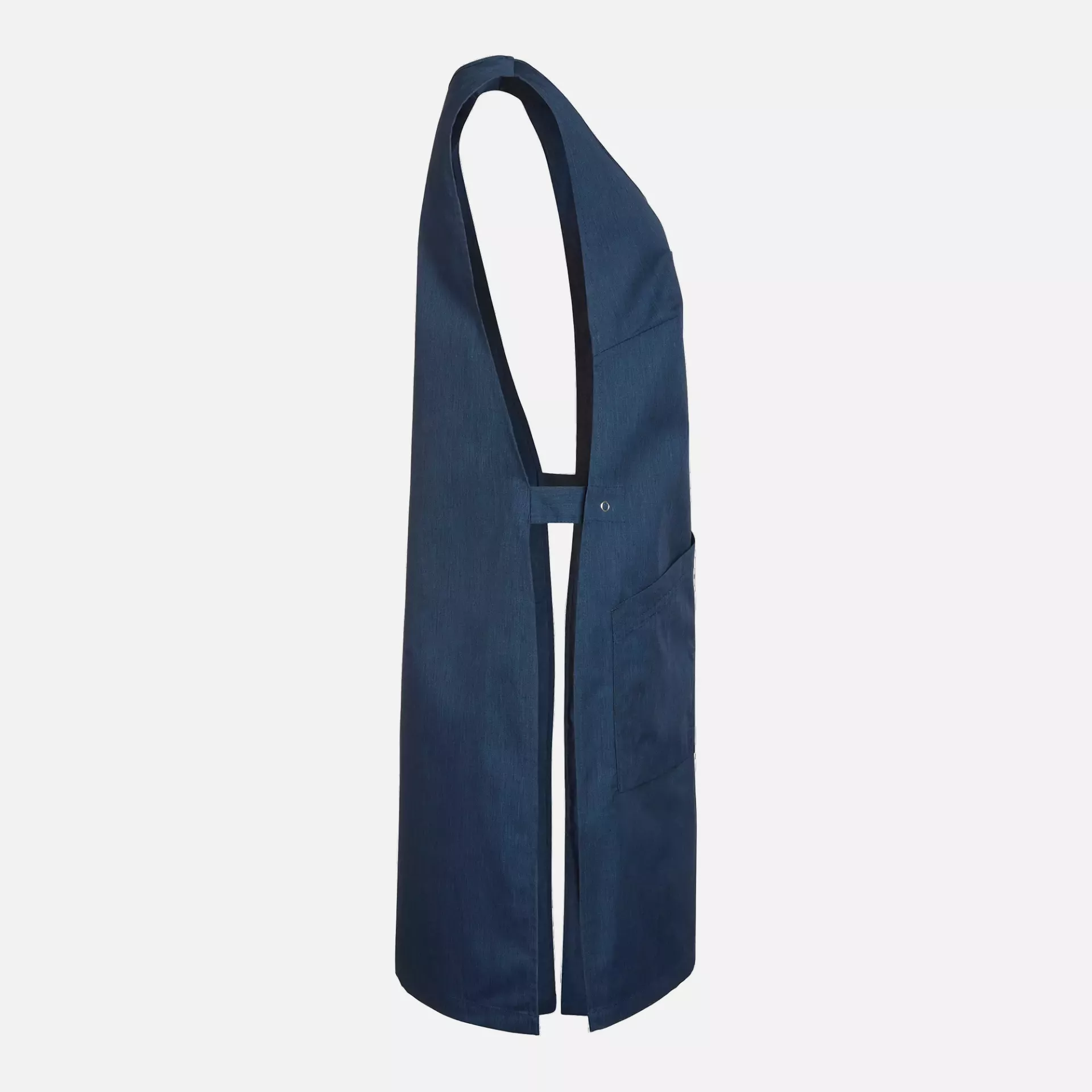 South West 1001069421, Mika Work Tabard, Blue Melange, image 3
