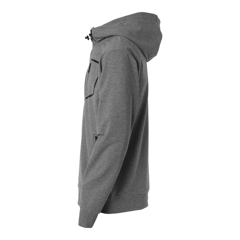 South West 1000237041, Madison Sweatjacke, Grau Melange, image 4, gallery thumbnail