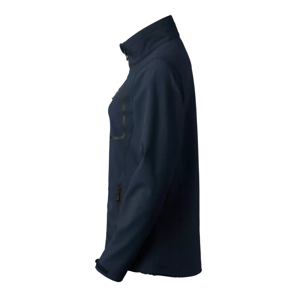 South West 1000354403, Victoria Women's Softshell Jacket, Navy, image 4, gallery thumbnail