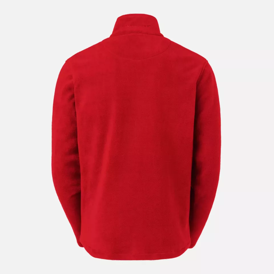 South West 1000329607, Ames Fleece Jacket, Red, image 2, gallery thumbnail