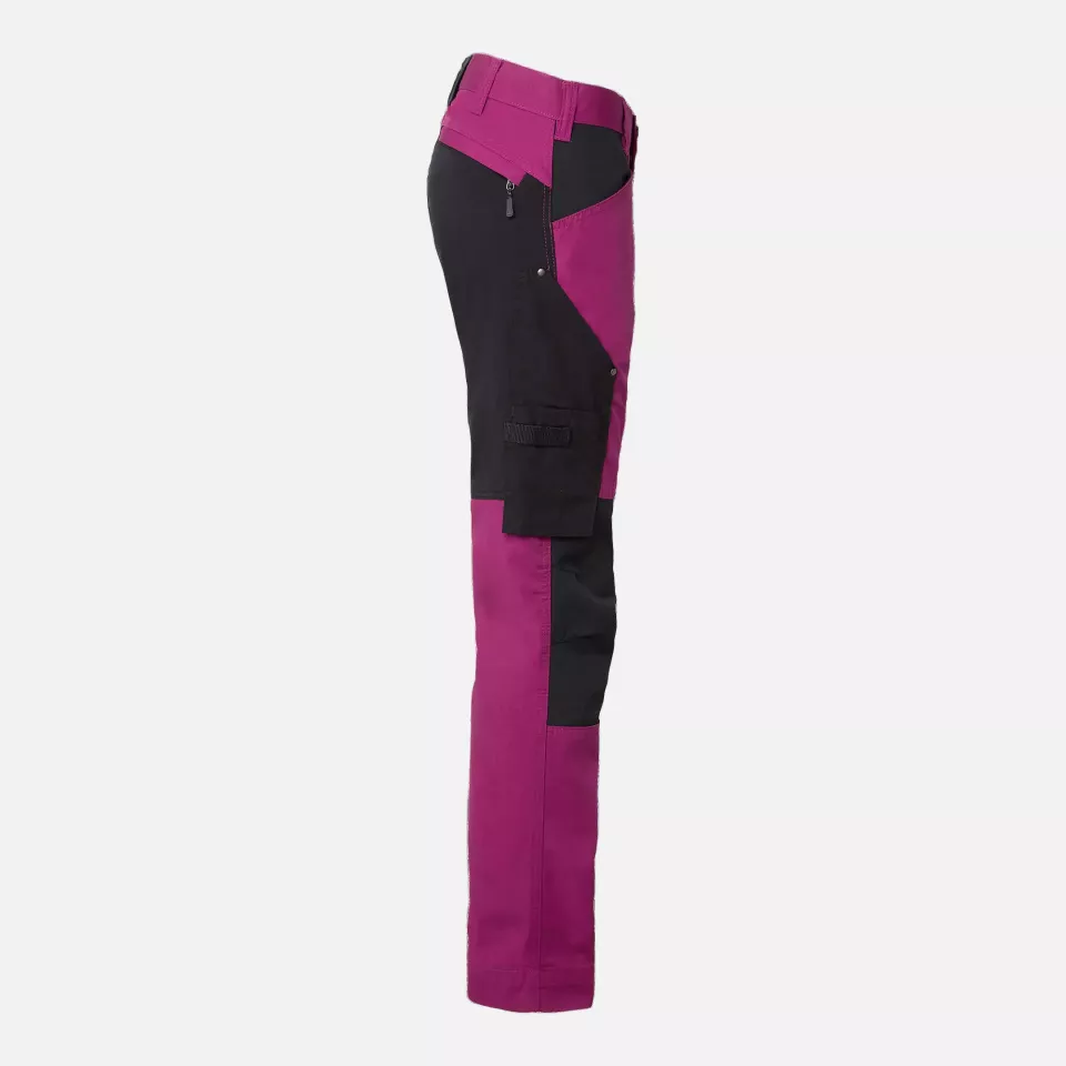 South West 1000382651, Cora Leisure Trousers, Dark Cerise, image 3, gallery thumbnail