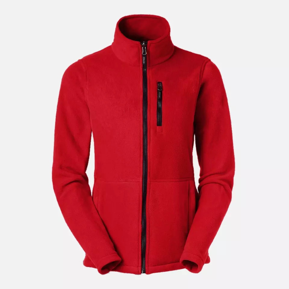 South West 1000330607, Alma Women's Fleece Jacket, Red, image 1, gallery thumbnail