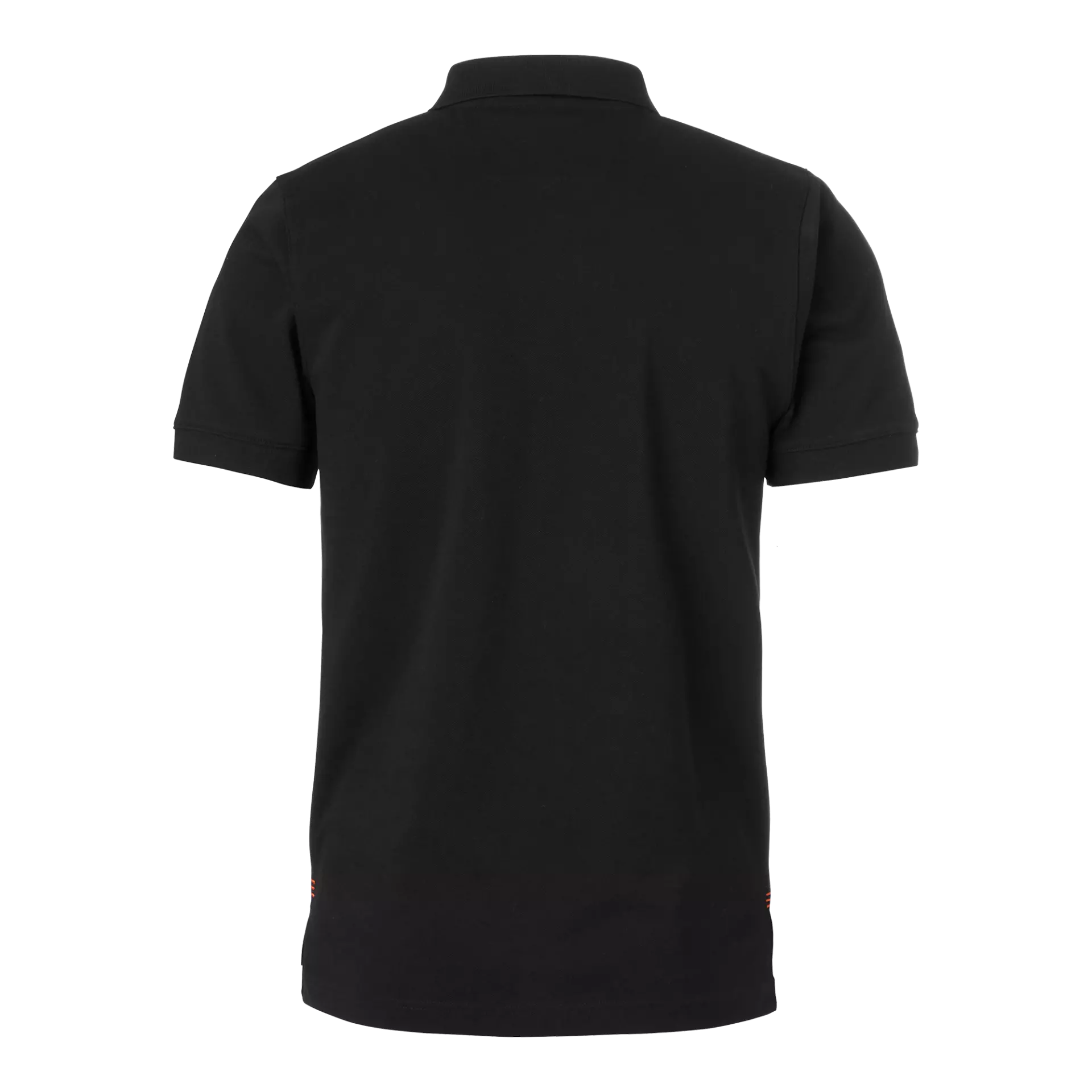 South West 1000213916, Weston Herren Poloshirt, Schwarz/Orange, image 2