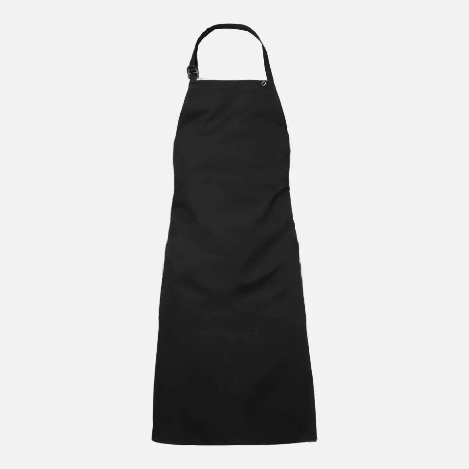South West 1001770001, Eda Bib Apron, Black, image 1, gallery thumbnail