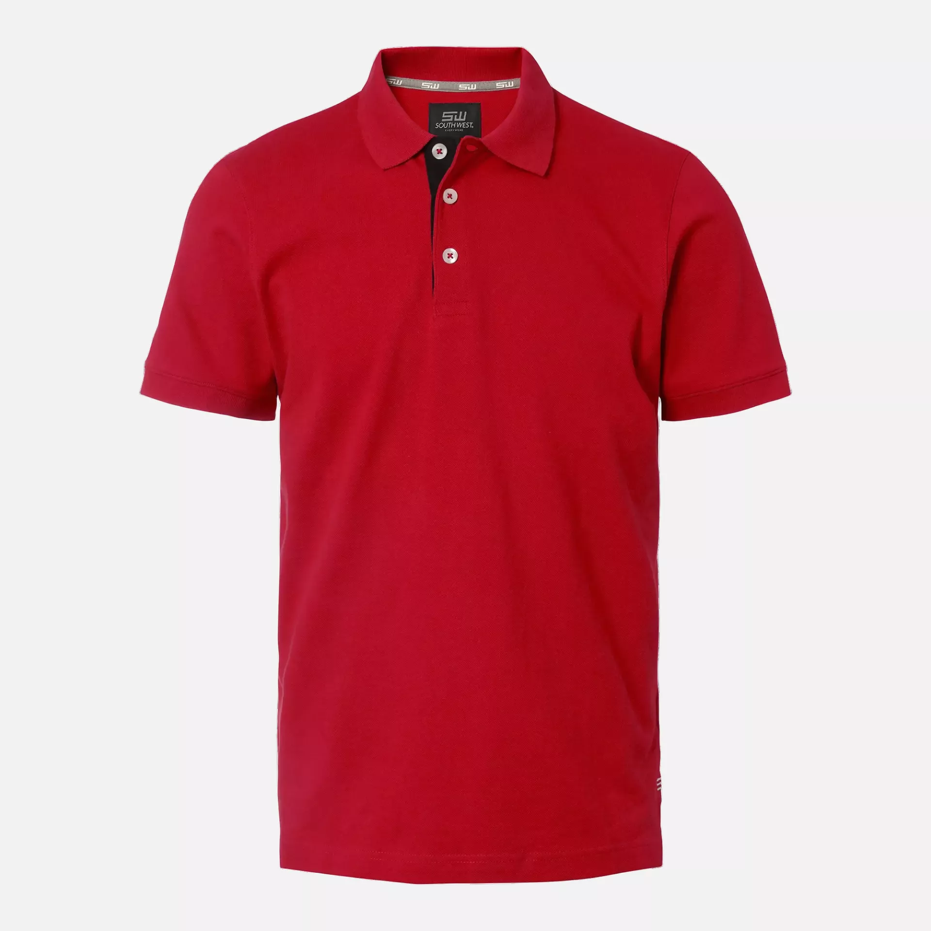 South West 1000207607, Morris Polo Shirt, Red, image 1