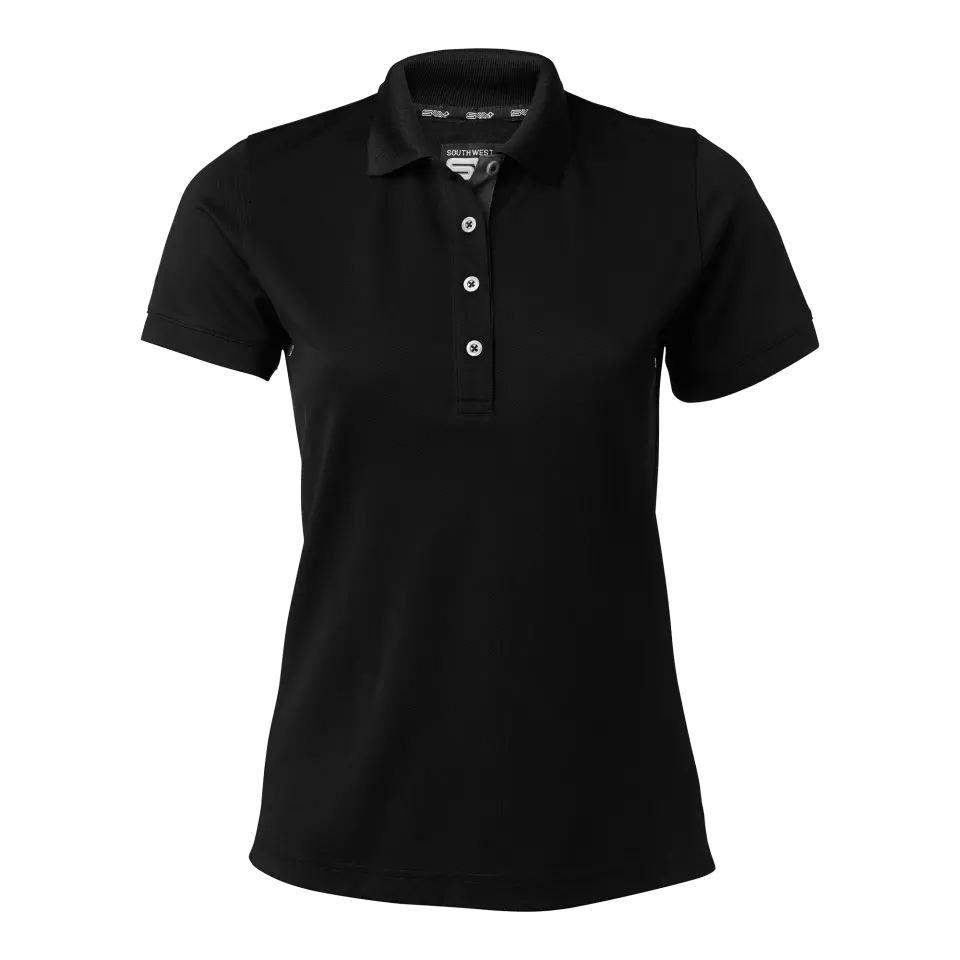 South West 1000325001, Sandy Polo Shirt, Black