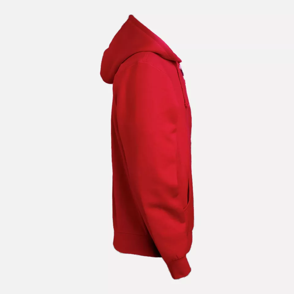 South West 1000221607, Parry Full-Zip Hooded Sweatshirt, Red, image 3, gallery thumbnail
