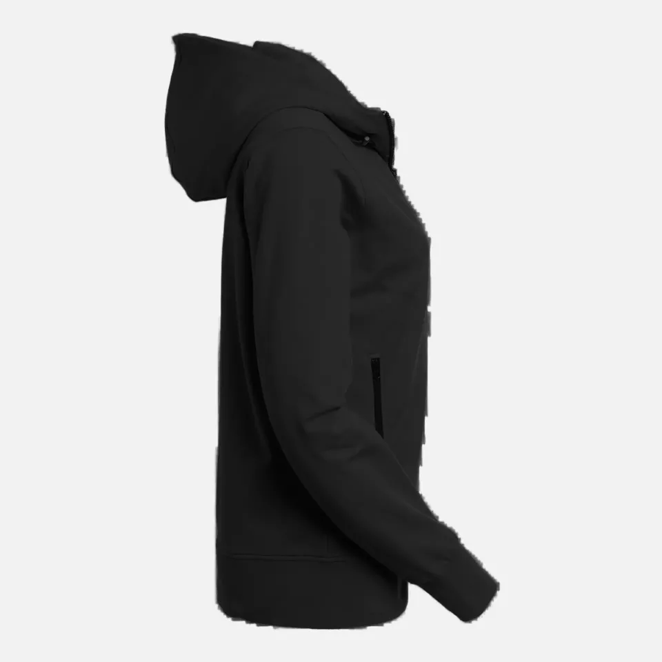South West 1000238001, Mia Women's Sweat Jacket, Black, image 3, gallery thumbnail