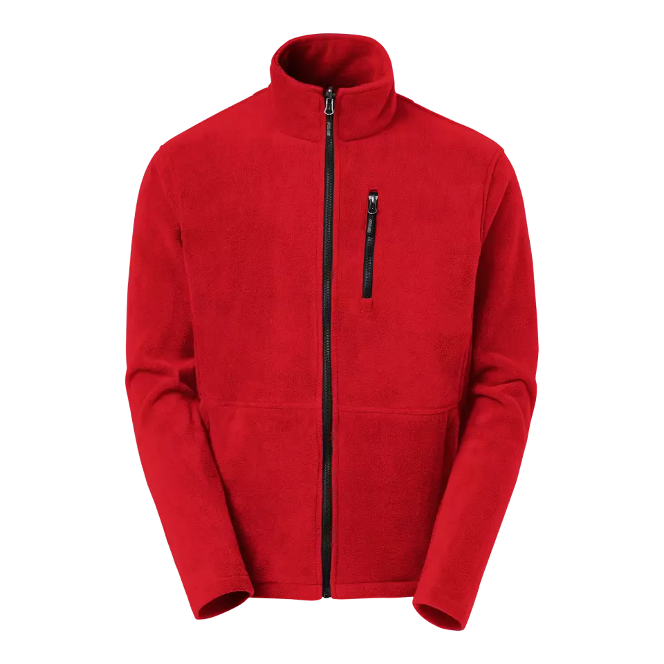 South West 1000329607, Ames Fleece Jacket, Red