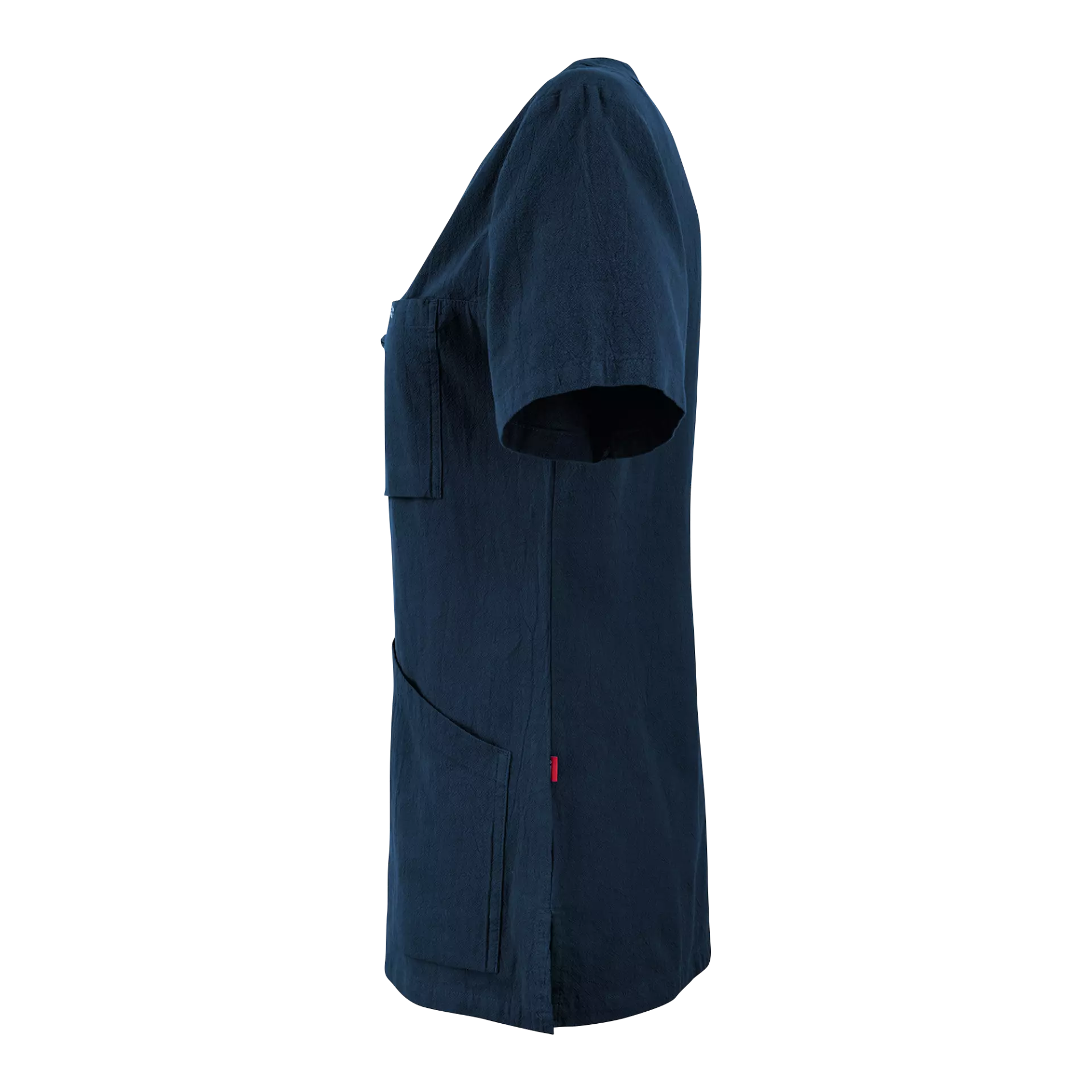 South West 1000426403, Carin Arbeitsbluse Kurzarm, Marine, image 4