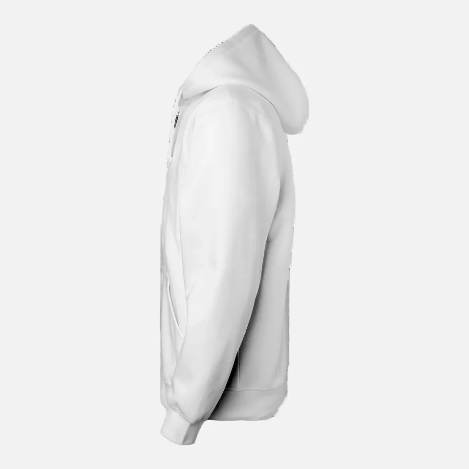 South West 1000221101, Parry Hooded Sweatshirt Full-Zip, White, image 4, gallery thumbnail