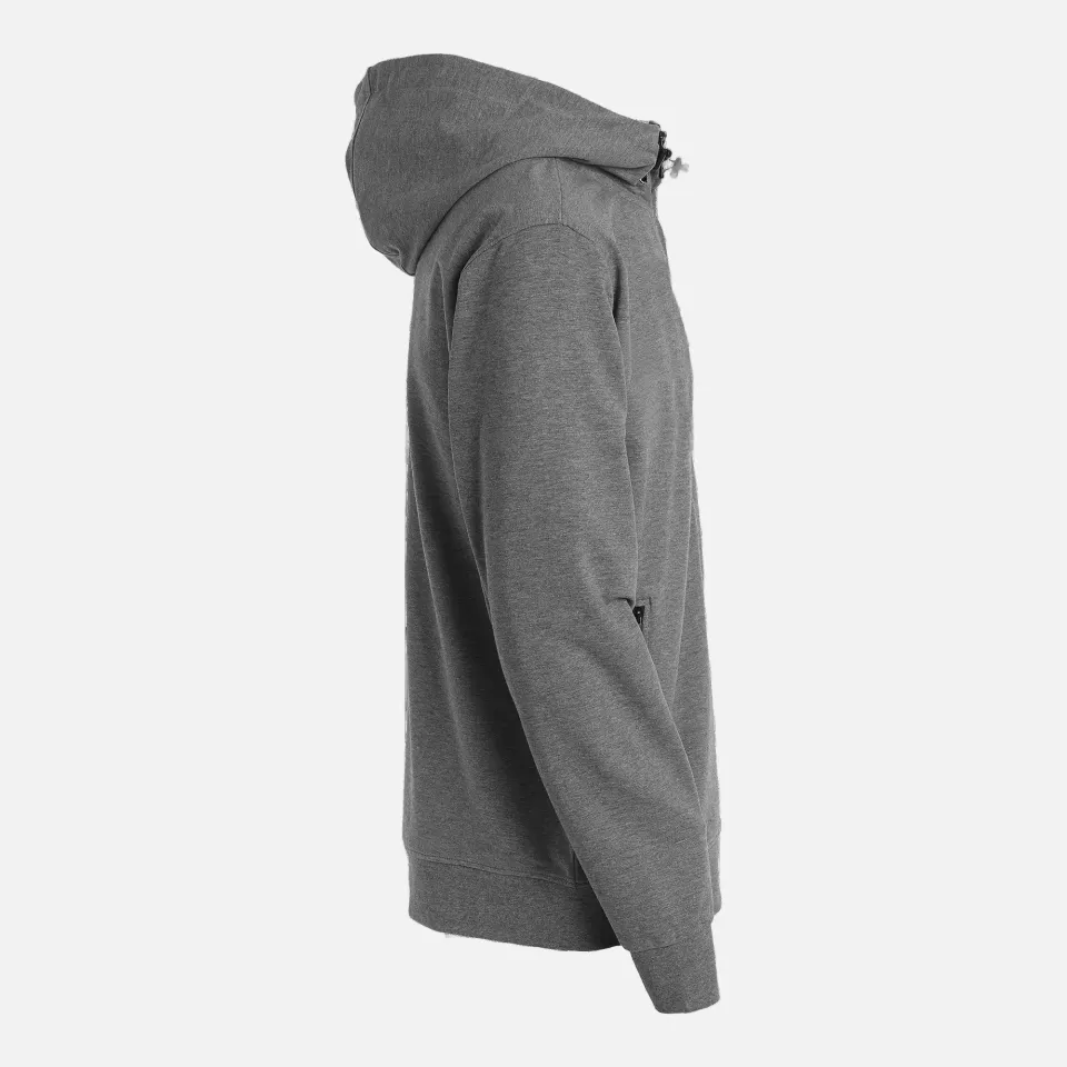 South West 1000237041, Madison Sweat Jacket, Grey Melange, image 3, gallery thumbnail