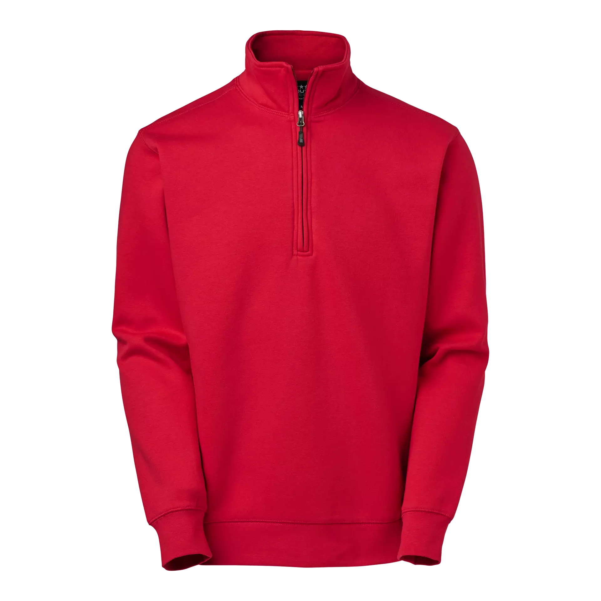 South West 1000223607, Stewart Half-Zip Sweatshirt, Red