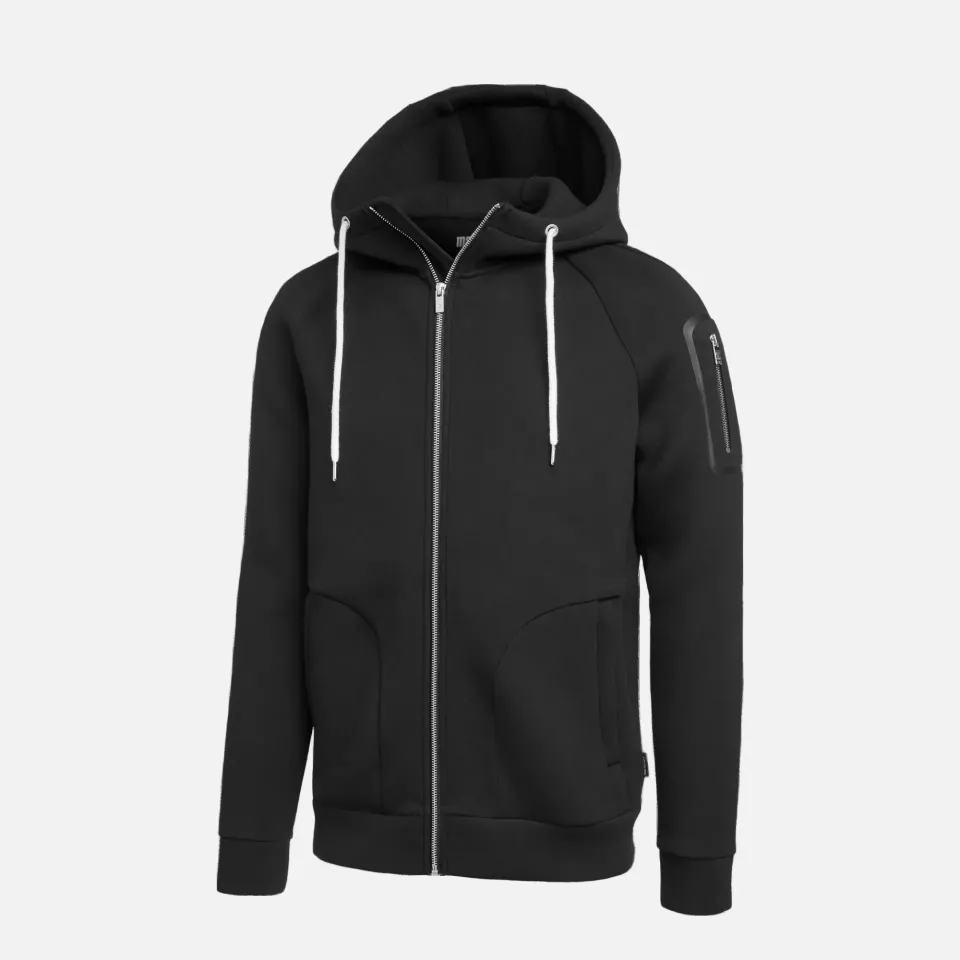 Matterhorn 1000816001, Paccard Full-Zip Hoodie, Black, image 1, gallery thumbnail