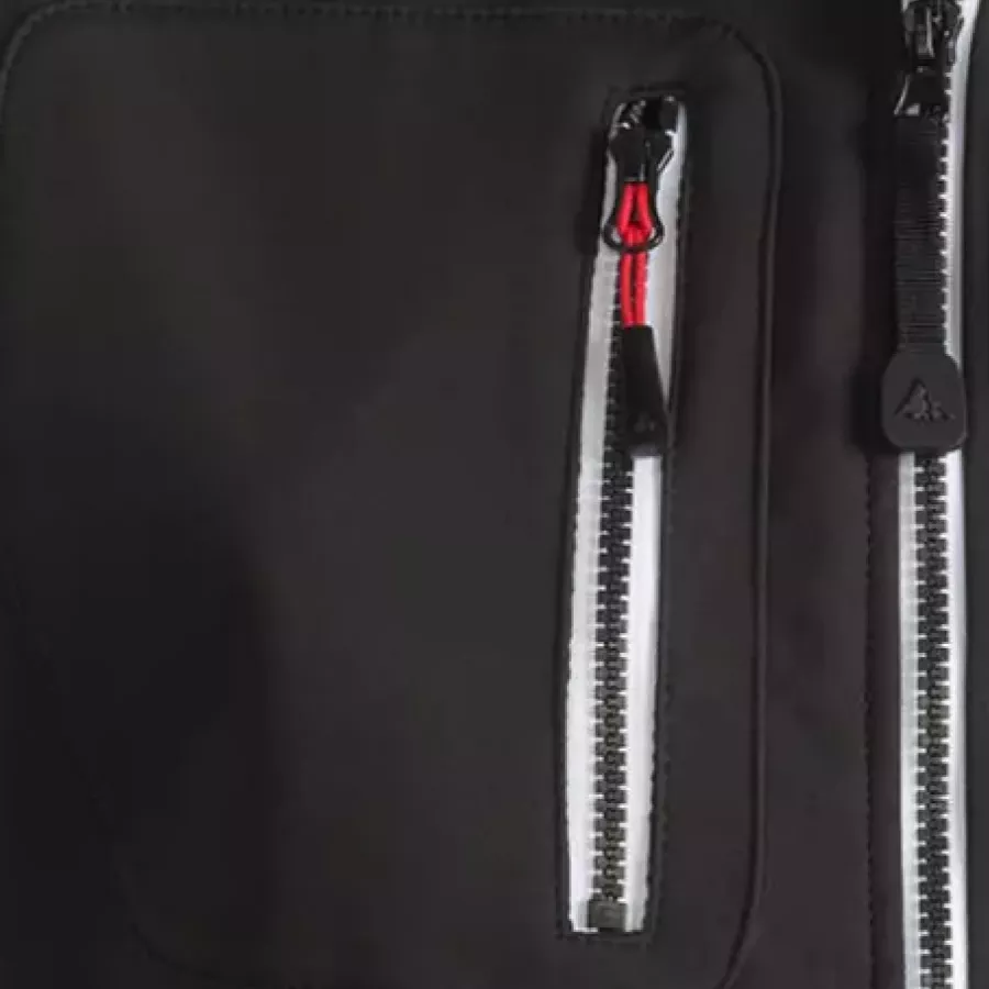 **Zipper Pockets** keep your essentials secure and easily accessible throughout the day.