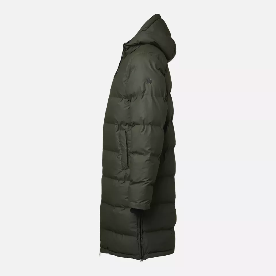 Matterhorn 1001866303, Shanna Hooded Long Padded Coat, Dark Olive, image 4, gallery thumbnail