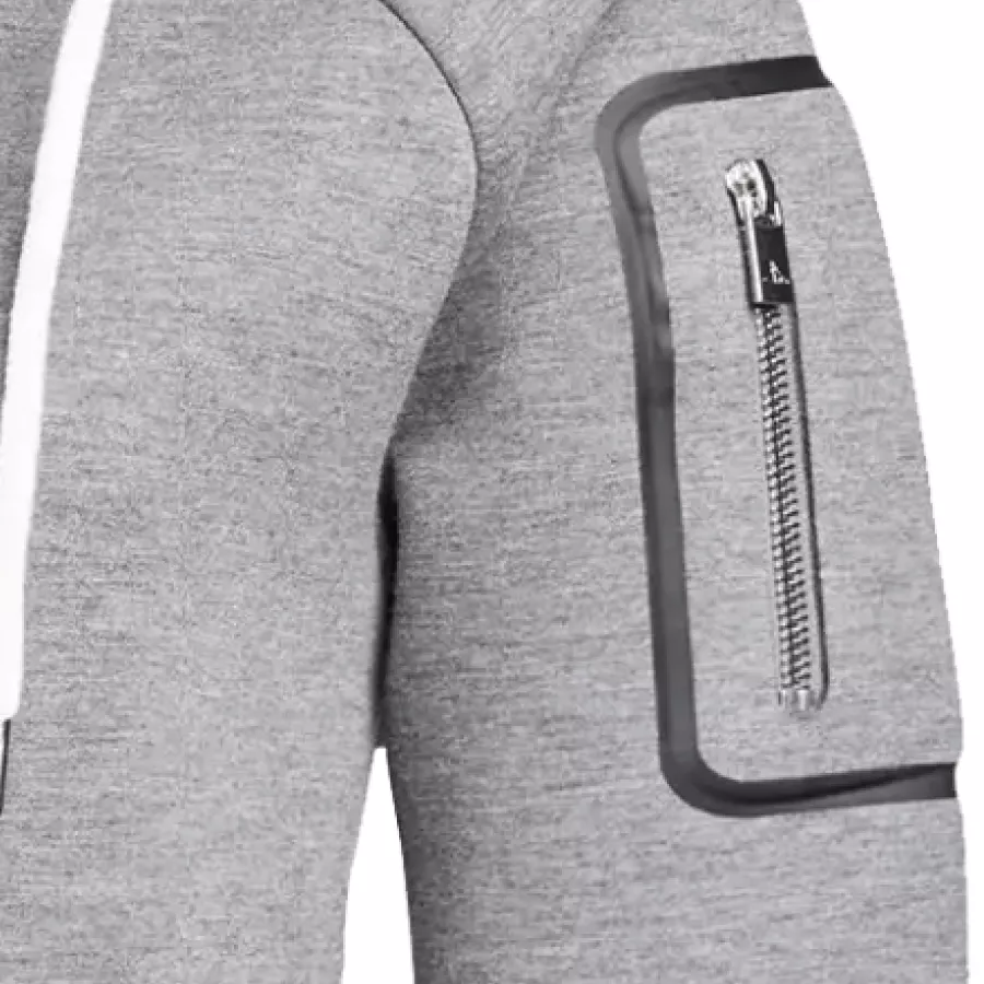 **Die Ärmeltasche** hält wichtige Kleinigkeiten griffbereit, ohne Ihre Bewegungen zu stören.