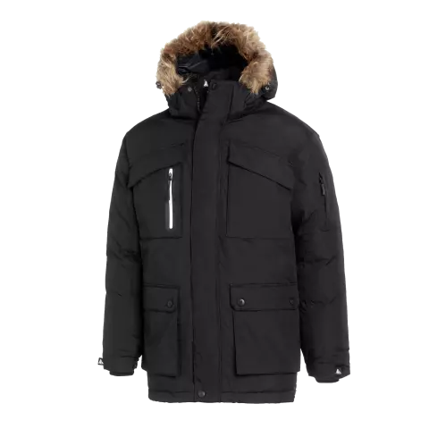  1000746001, Matterhorn Messner Parka, Schwarz