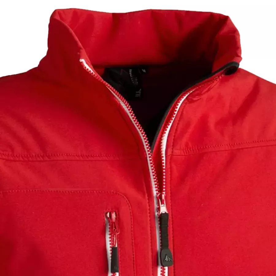 **Stand-Up Collar** offers cozy neck protection while maintaining a clean, modern look.