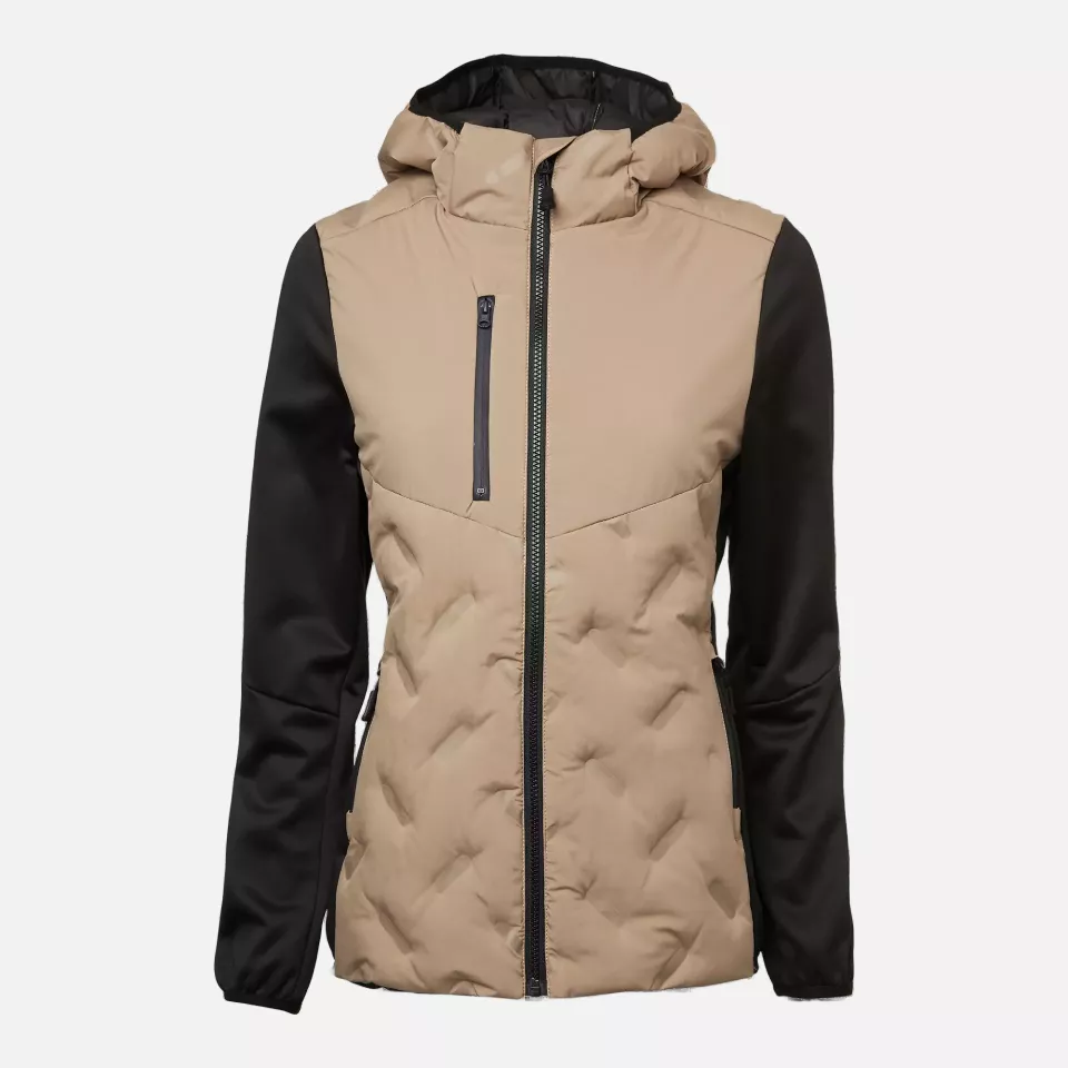 Matterhorn 1001607250, Scott Women's Hybrid Jacket, Beige/Black, image 1, gallery thumbnail