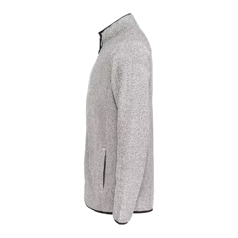 Matterhorn 1000796049, Woods Fleecejacke, Hellgrau, image 4, gallery thumbnail